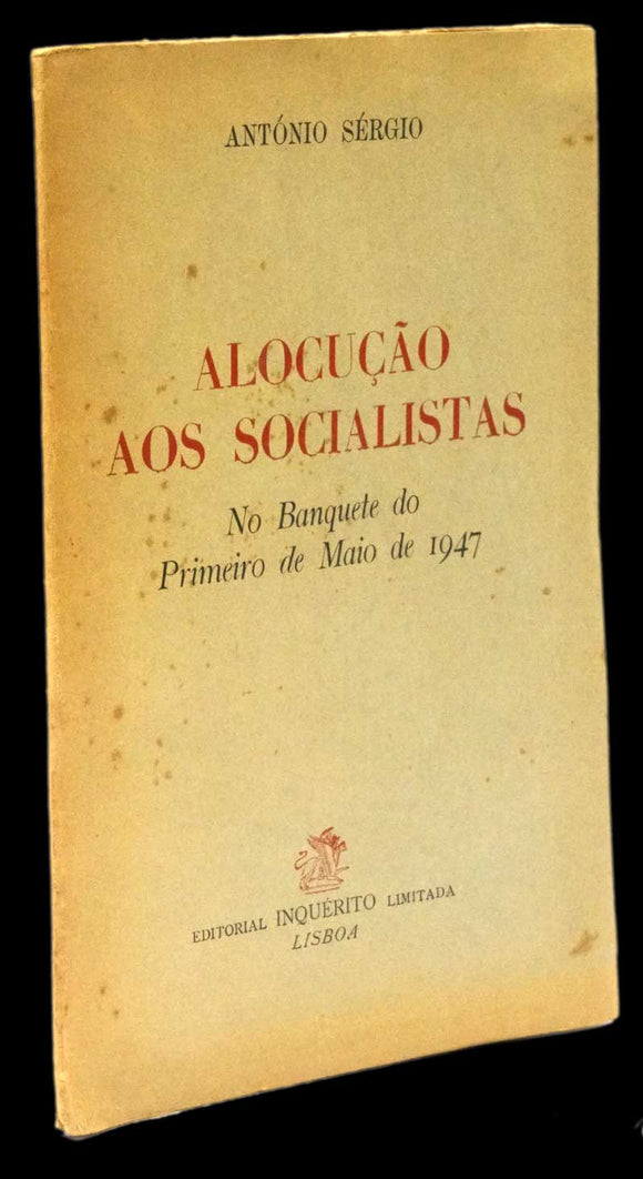 ALOCUÇÃO AOS SOCIALISTAS - Loja da In-Libris
