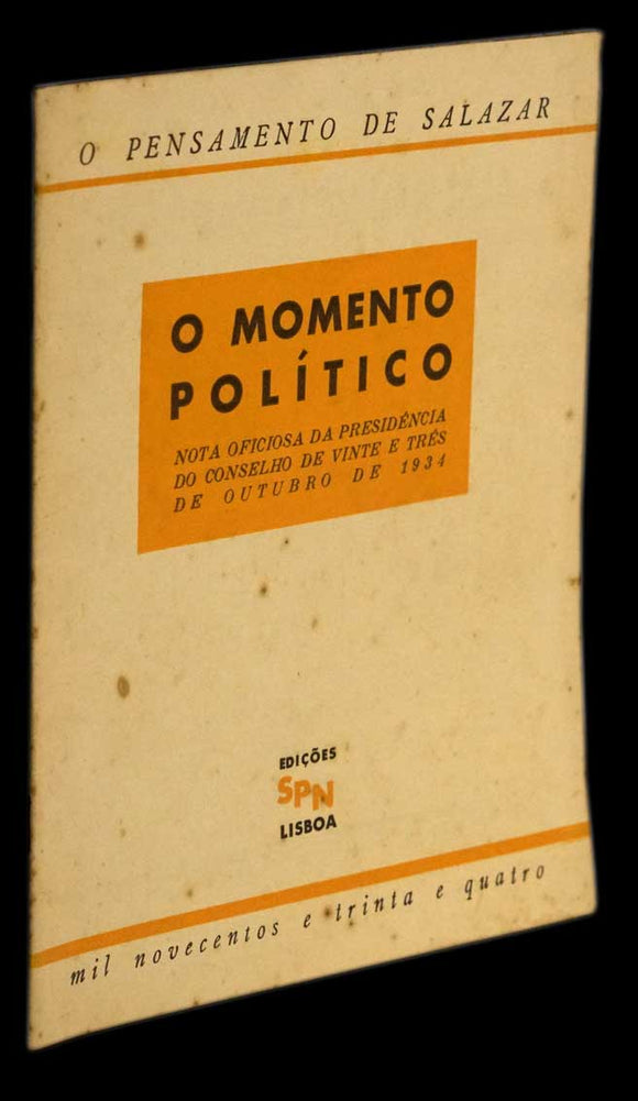 MOMENTO POLÍTICO (O) - Loja da In-Libris