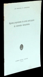 ALGUMAS PROPRIEDADES DE CERTOS SEMI-GRUPOS DE ELEMENTOS IDEMPOTENTES - Loja da In-Libris