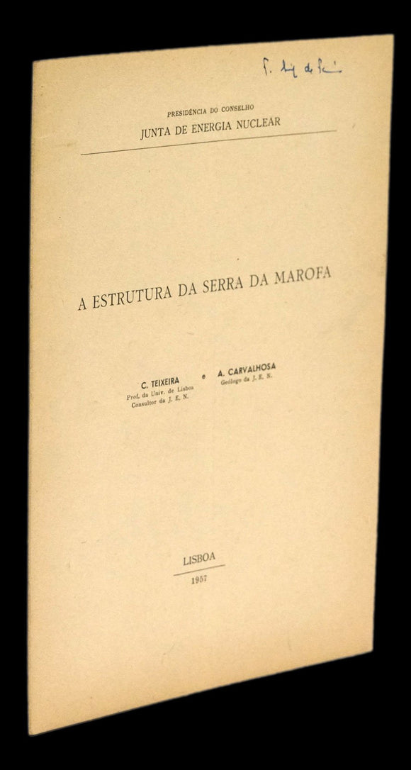 ESTRUTURA DA SERRA DA MAROFA (A) - Loja da In-Libris