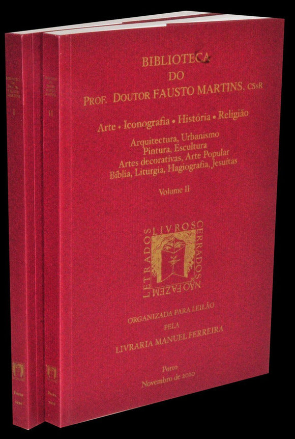 Livro - BIBLIOTECA DO PROF. DOUTOR FAUSTO MARTINS