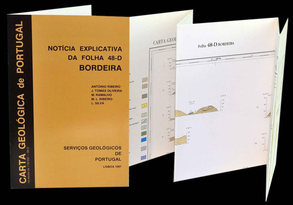 Livro - CARTA GEOLÓGICA DE PORTUGAL (BORDEIRA)