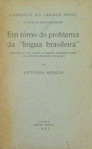 Livro - EM TÔRNO DO PROBLEMA DA "LÍNGUA BRASILEIRA"