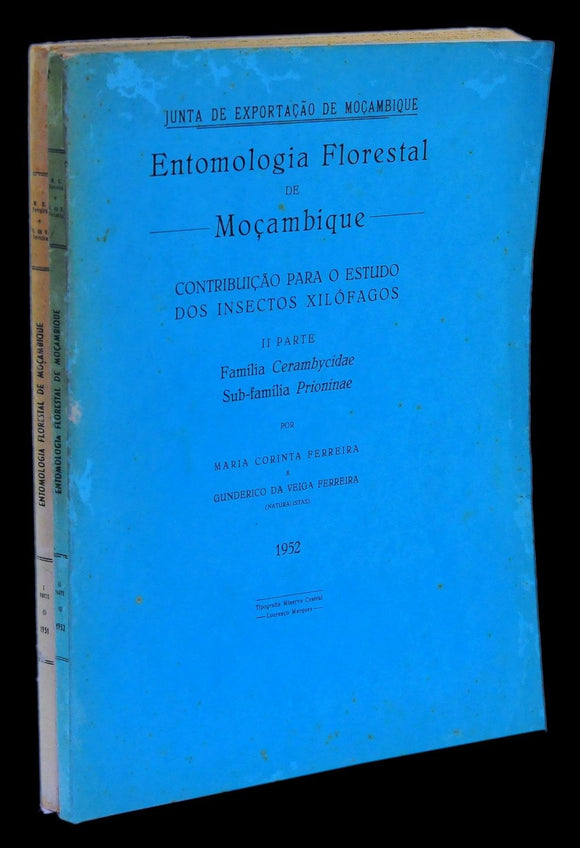 Livro - ENTOMOLOGIA FLORESTAL DE MOÇAMBIQUE