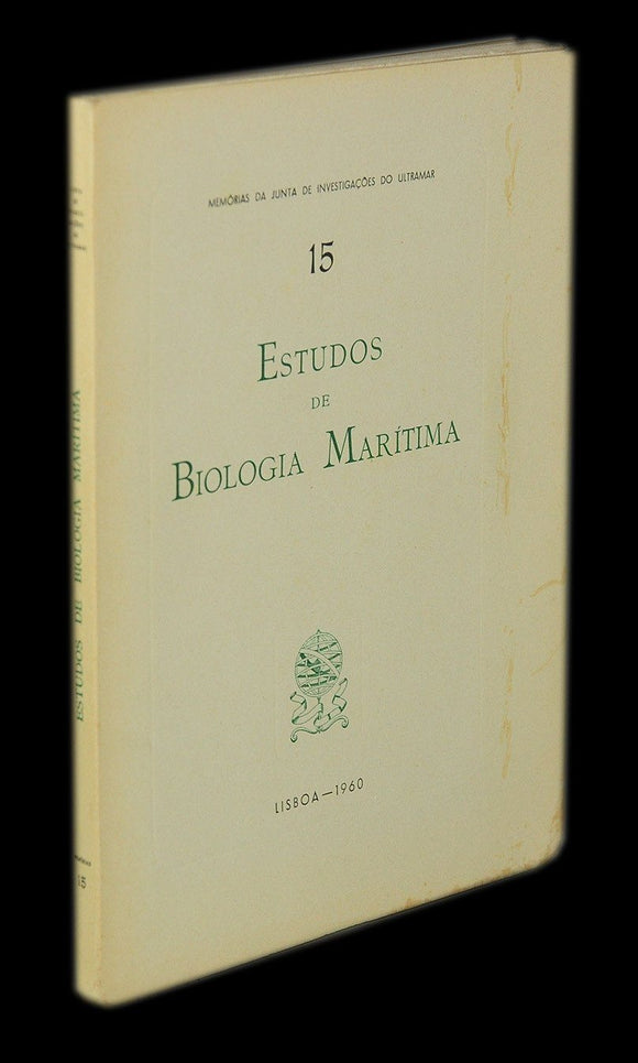Livro - ESTUDOS DE BIOLOGIA MARINHA Nº15
