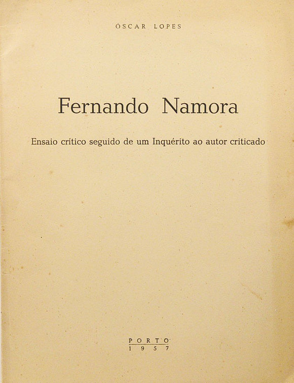 Livro - FERNANDO NAMORA