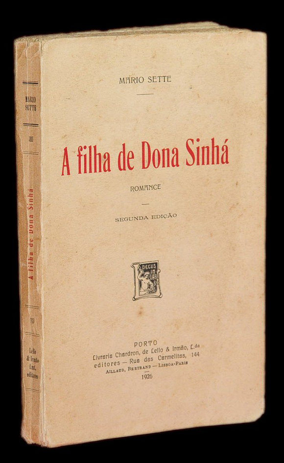 Livro - FILHA DE DONA SINHÁ