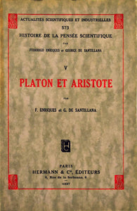 Livro - HISTOIRE DE LA PENSÉE SCIENTIFIQUE (V - PLATON ET ARISTOTE)