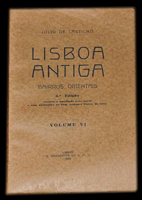 Livro - LISBOA ANTIGA — BAIRROS ORIENTAIS (Vol. VI)