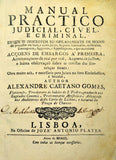 Livro - MANUAL PRÁTICO JUDICIAL, CIVIL E CRIMINAL