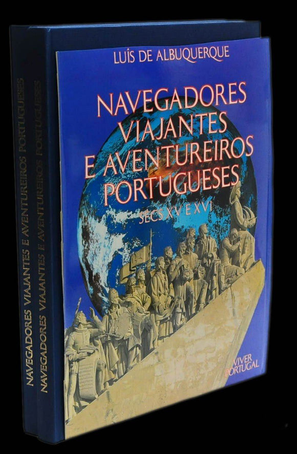 Livro - NAVEGADORES VIAJANTES E AVENTUREIROS PORTUGUESES