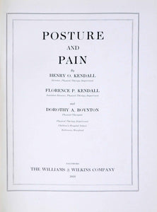 Livro - POSTURE AND PAIN