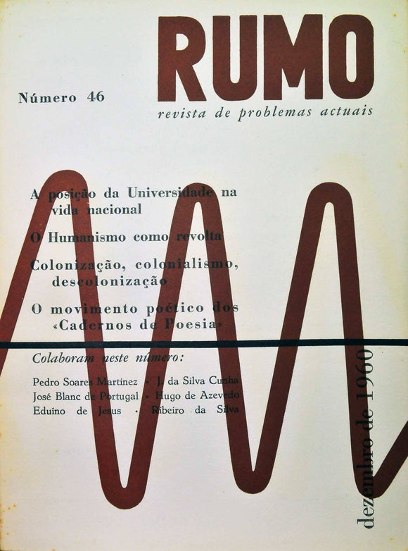 Livro - RUMO (nº 46 De Dezembro De 1960)