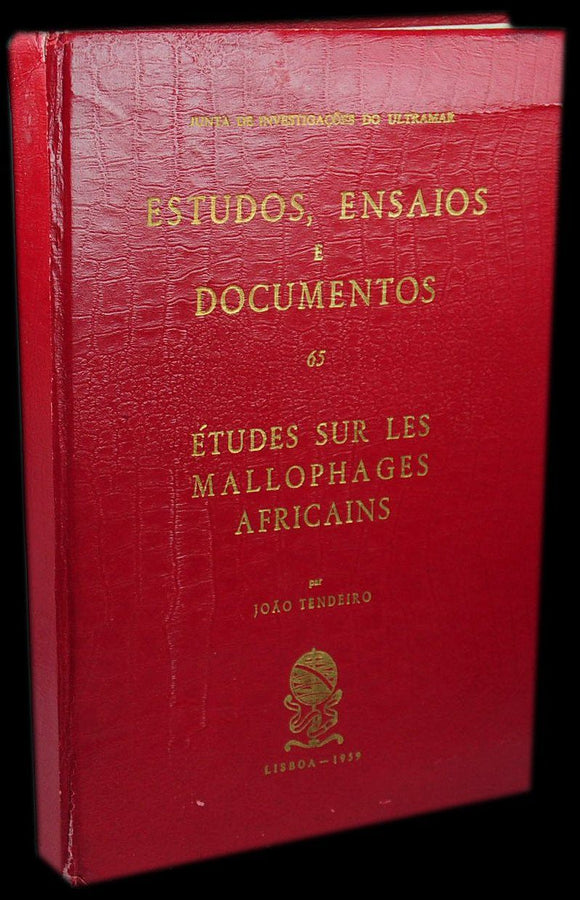 Livro - ÉTUDES SUR LES MALLOPHAGES AFRICANS