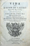 Livro - VIDA DE D. JOÃO DE CASTRO