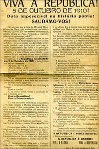Livro - VIVA A REPUBLICA! 5 DE OUTUBRO DE 1910! SAUDÁMO-VOS!