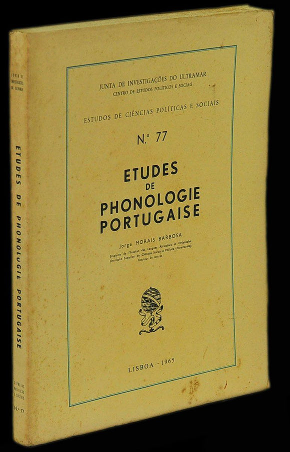 ÉTUDES DE PHONOLOGIE PORTUGAISE