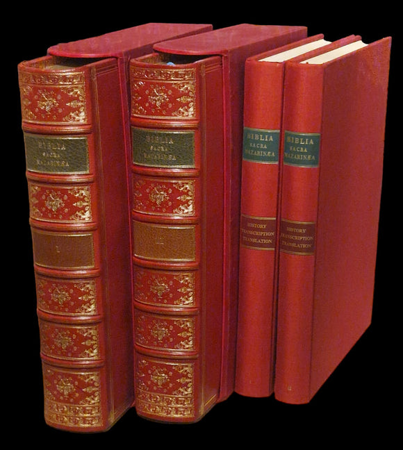 Gutenberg Bible (The) — Biblia Sacra Mazarinea  Loja da In-Libris   