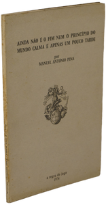 Ainda não é o fim nem o princípio do mundo — Manuel António Pina Livro Loja da In-Libris   