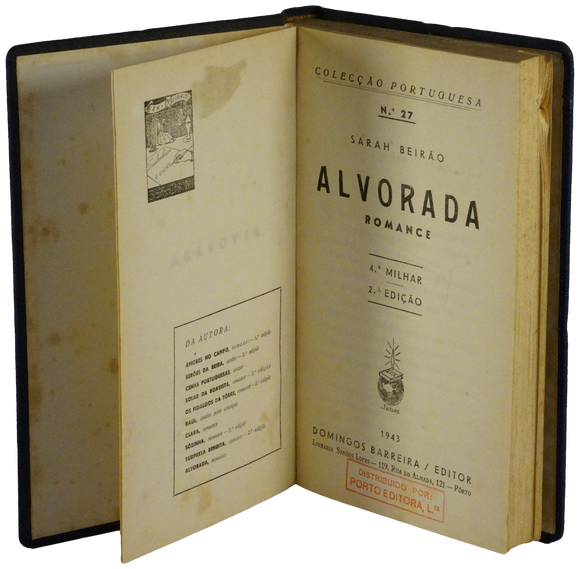 Alvorada — Sara Beirão Livro ********************   