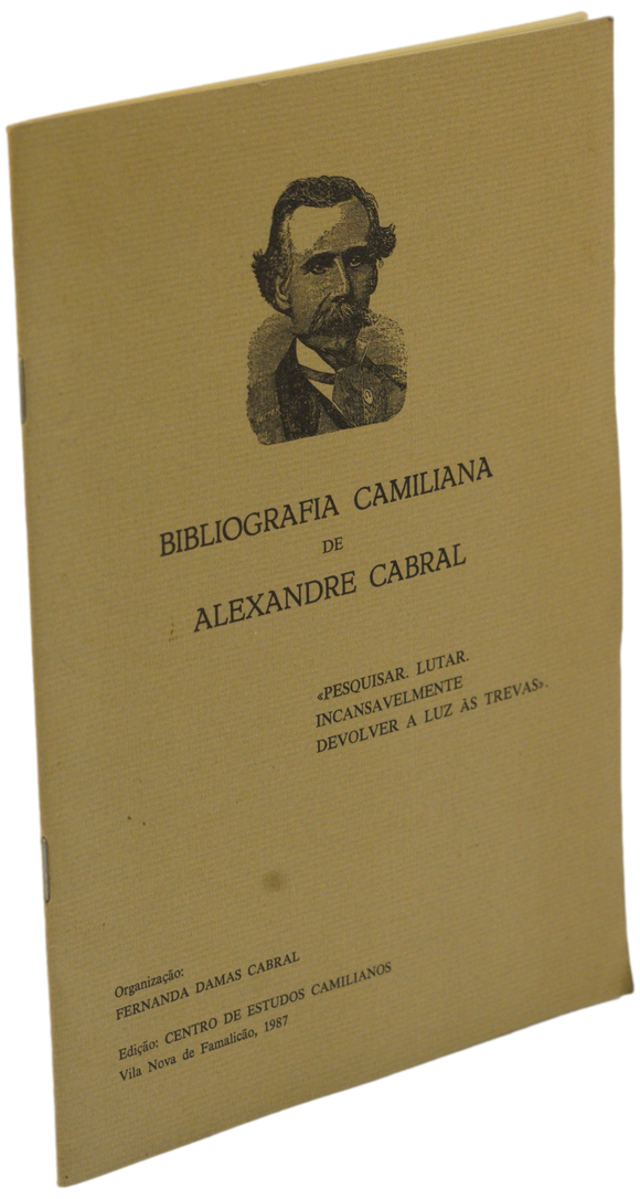 Bibliografia camiliana de Alexandre Cabral