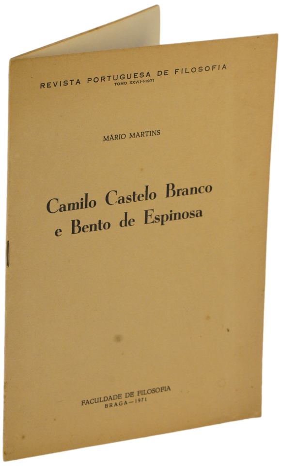 Camilo Castelo Branco e Bento de Espinosa