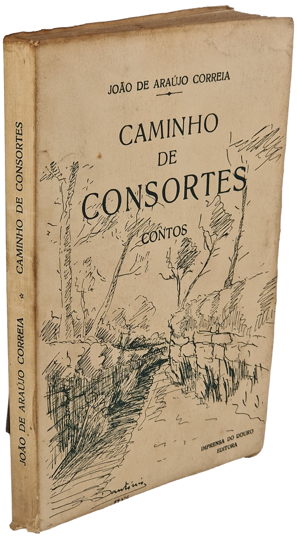 Caminho de consortes — João de Araújo Correia Livro Loja da In-Libris   