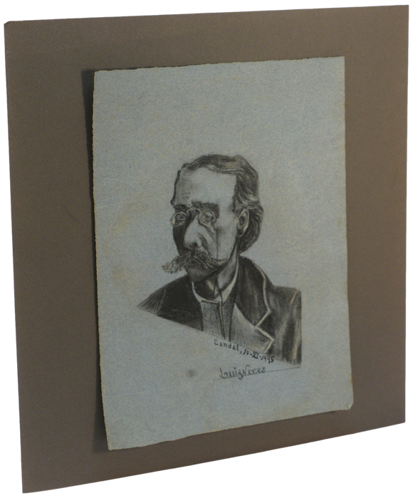 Desenho a carvão — Camilo