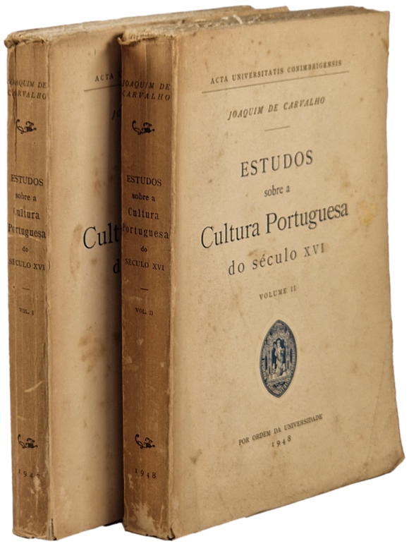 ESTUDOS SOBRE A CULTURA PORTUGUESA DO SECULO XVI (Vol. II) Livro Loja da In-Libris   