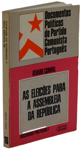 Eleições para a assembleia da república — Álvaro Cunhal Livro Loja da In-Libris   