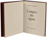 Empire des signes (L’) — Roland Barthes Livro Loja da In-Libris   