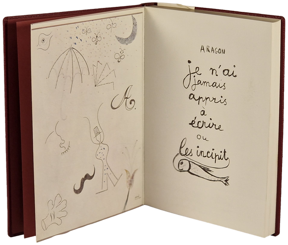 Je n’ai jamais appris à écrire ou les incipit — Aragon Livro Loja da In-Libris   