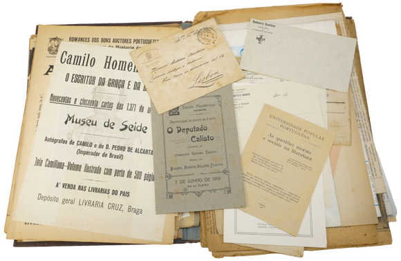 Lote de efémera camiliana