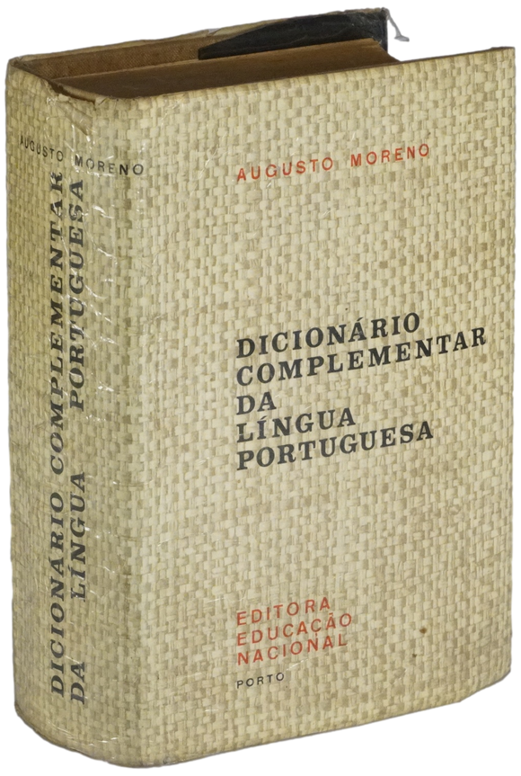 Dicionário complementar da língua portuguesa Livro Loja da In-Libris   