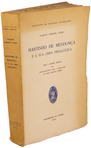 Martinho de Mendonça e a sua obra pedagógica