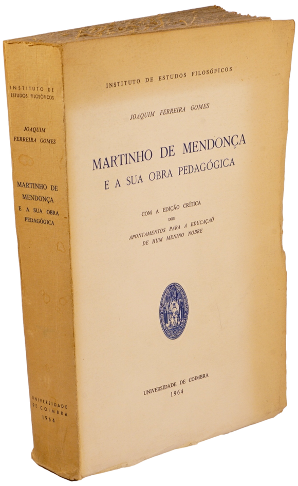 Martinho de Mendonça e a sua obra pedagógica