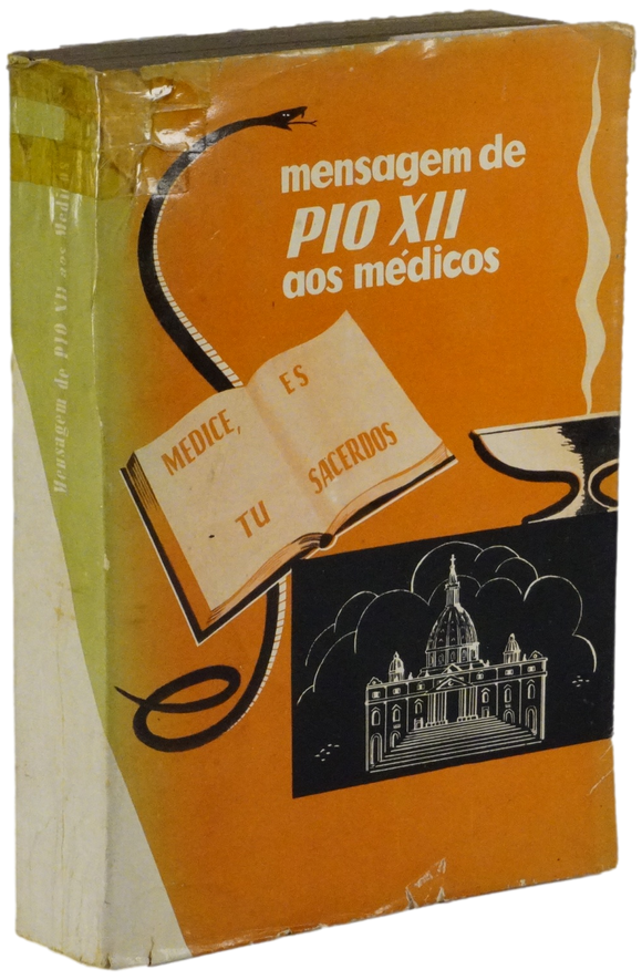 Mensagem de Pio XII aos médicos Livro Loja da In-Libris   