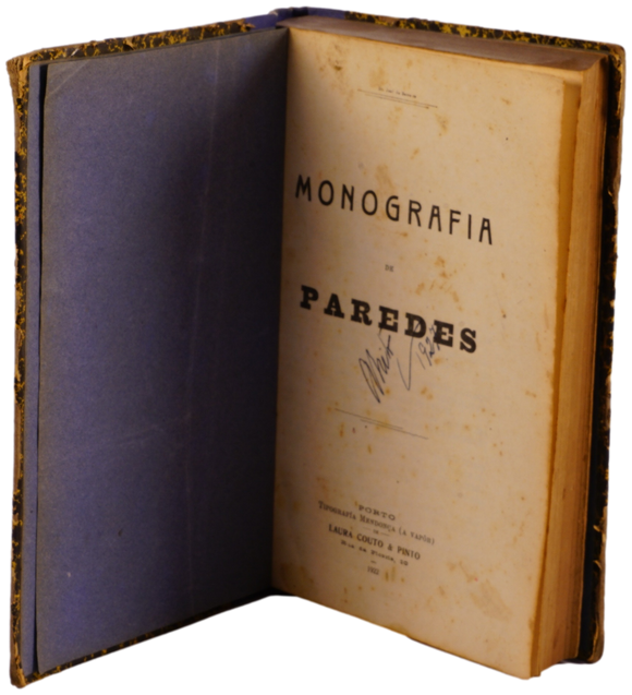 Monografia de Paredes Livro Loja da In-Libris   