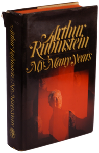 My many years — Arthur Rubinstein