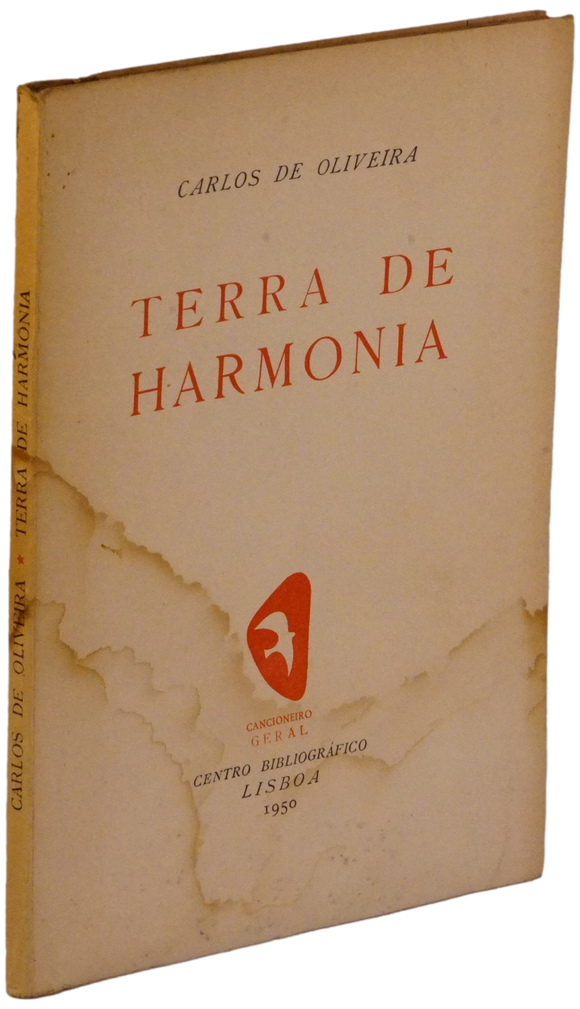 Terra de harmonia — Carlos de Oliveira Livro Loja da In-Libris   