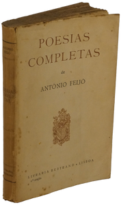 Poesias completas — António Feijó Livro ********************   