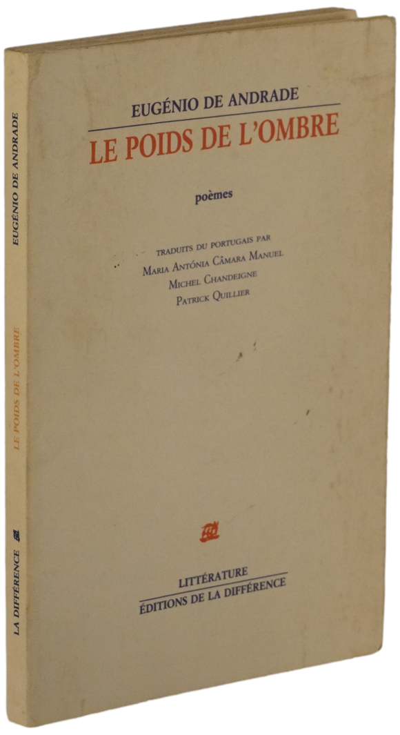 Poids de l’ombre (Le) — Eugénio de Andrade Livro Loja da In-Libris   