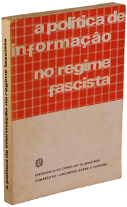 Política de informação no regime fascista Livro Loja da In-Libris   