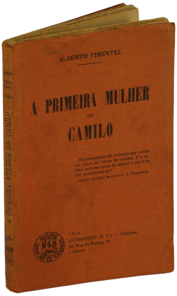 Primeira mulher de Camilo (A) — Alberto Pimentel