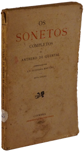 Sonetos completos — Antero de Quental Livro Loja da In-Libris   