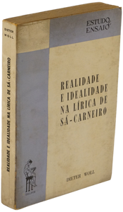 Realidade e idealidade na lírica de Sá- Carneiro  Loja da In-Libris   