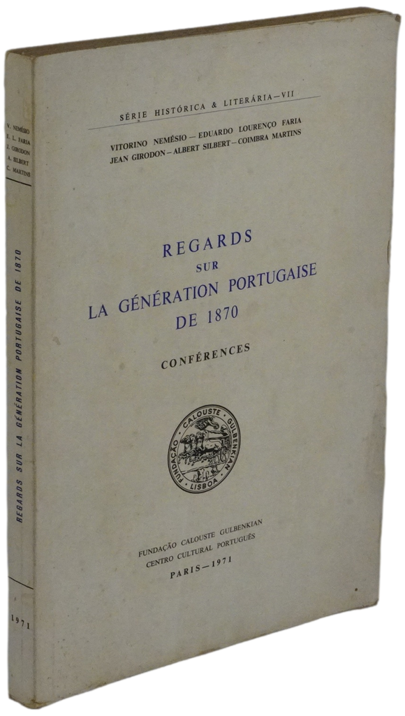 Regards sur la génération portugaise de 1870  Loja da In-Libris   