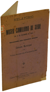 Relatório do Museu Camiliano de Seide