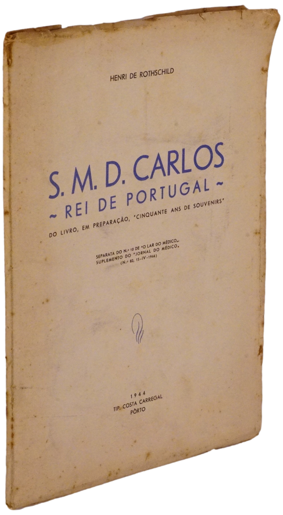 S.M. D. Carlos. Rei de Portugal Livro Loja da In-Libris   
