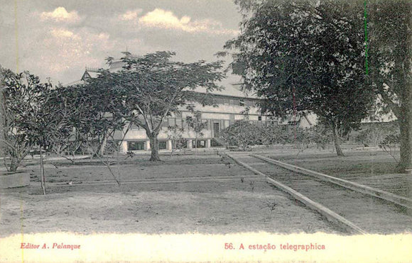 S. Tomé — A Estação Telegraphica